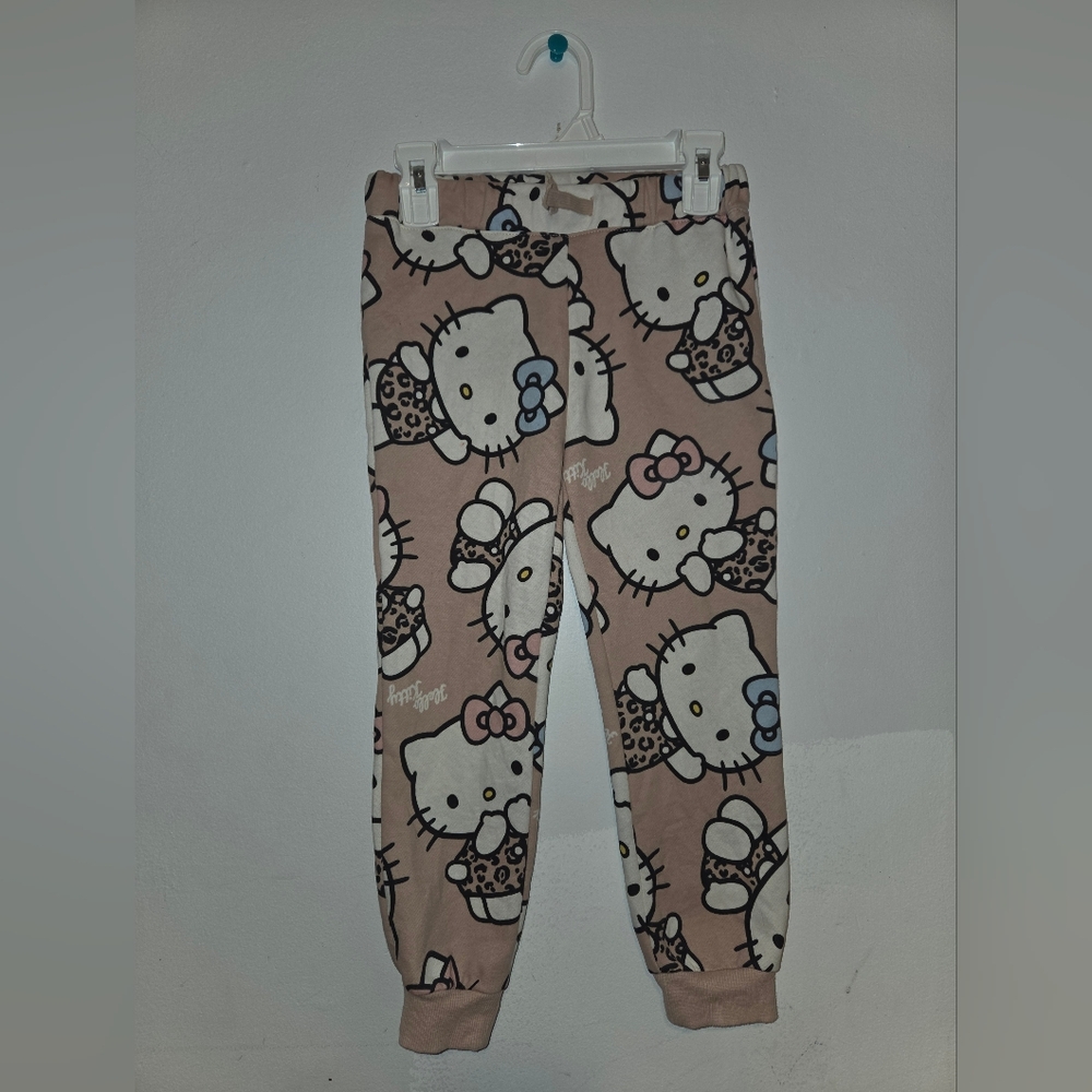 H&M Hello Kitty Kids Joggers - Light Pink 5t